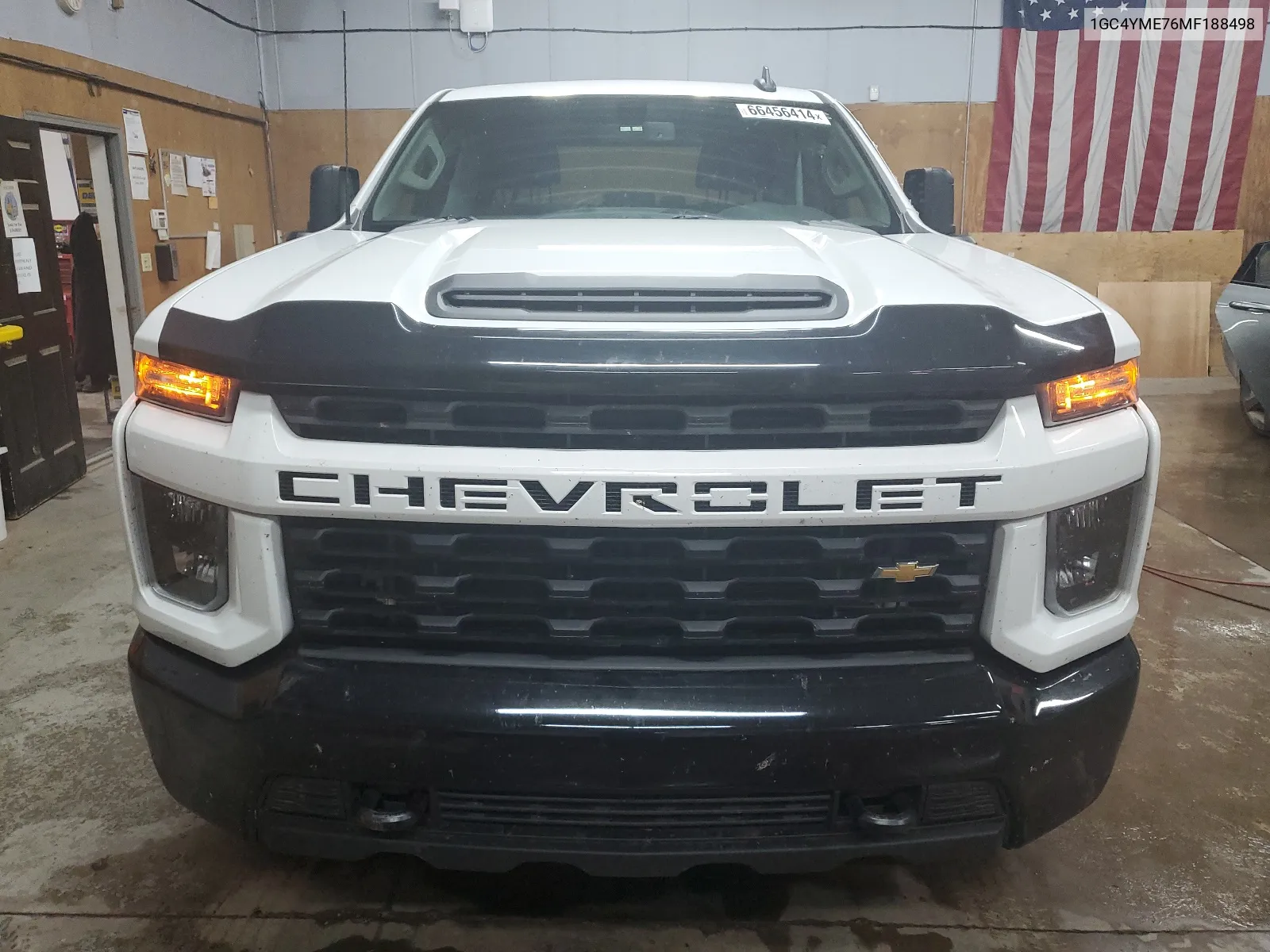 2021 Chevrolet Silverado K2500 Custom VIN: 1GC4YME76MF188498 Lot: 66456414