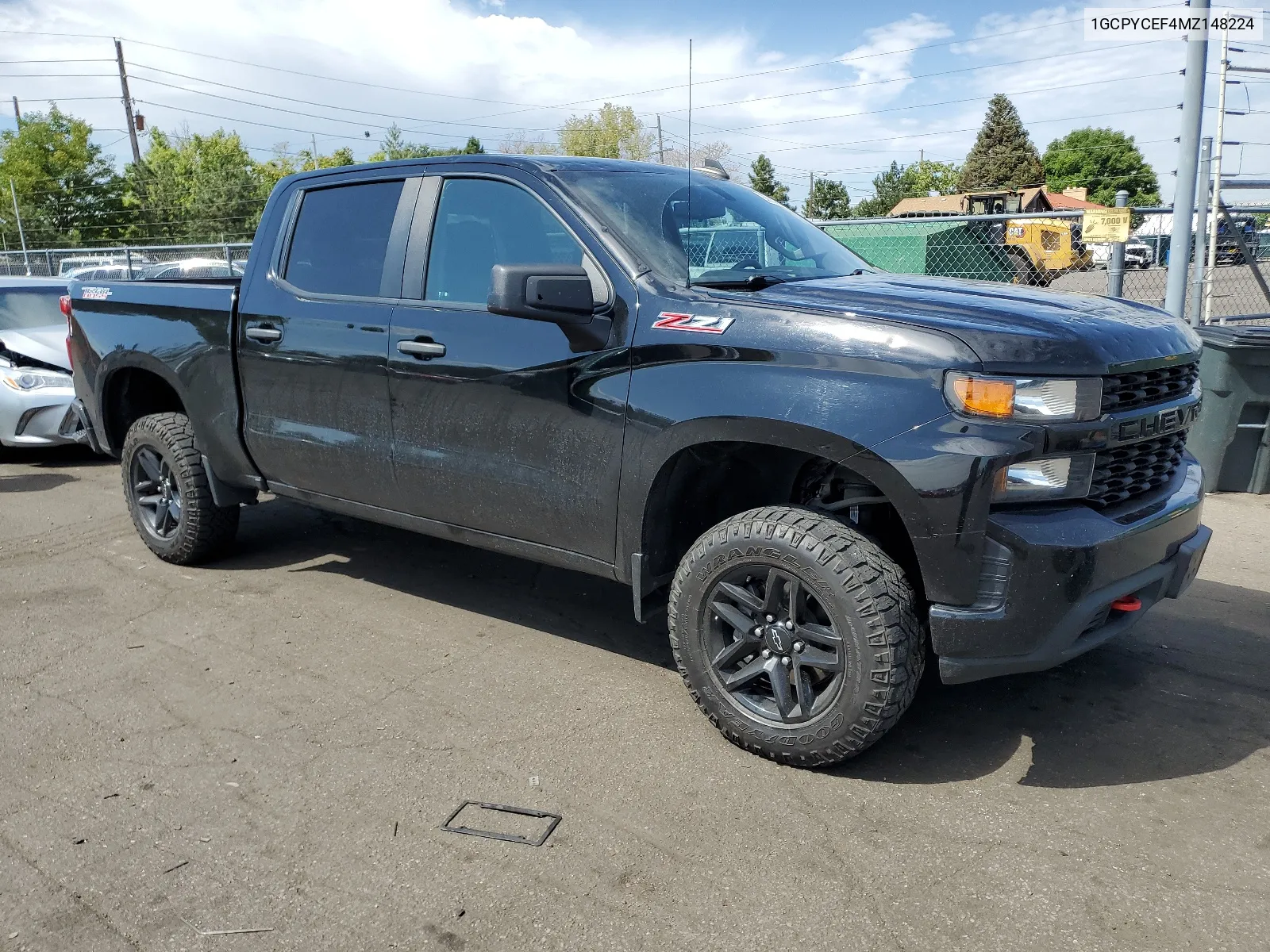 2021 Chevrolet Silverado K1500 Trail Boss Custom VIN: 1GCPYCEF4MZ148224 Lot: 66556774