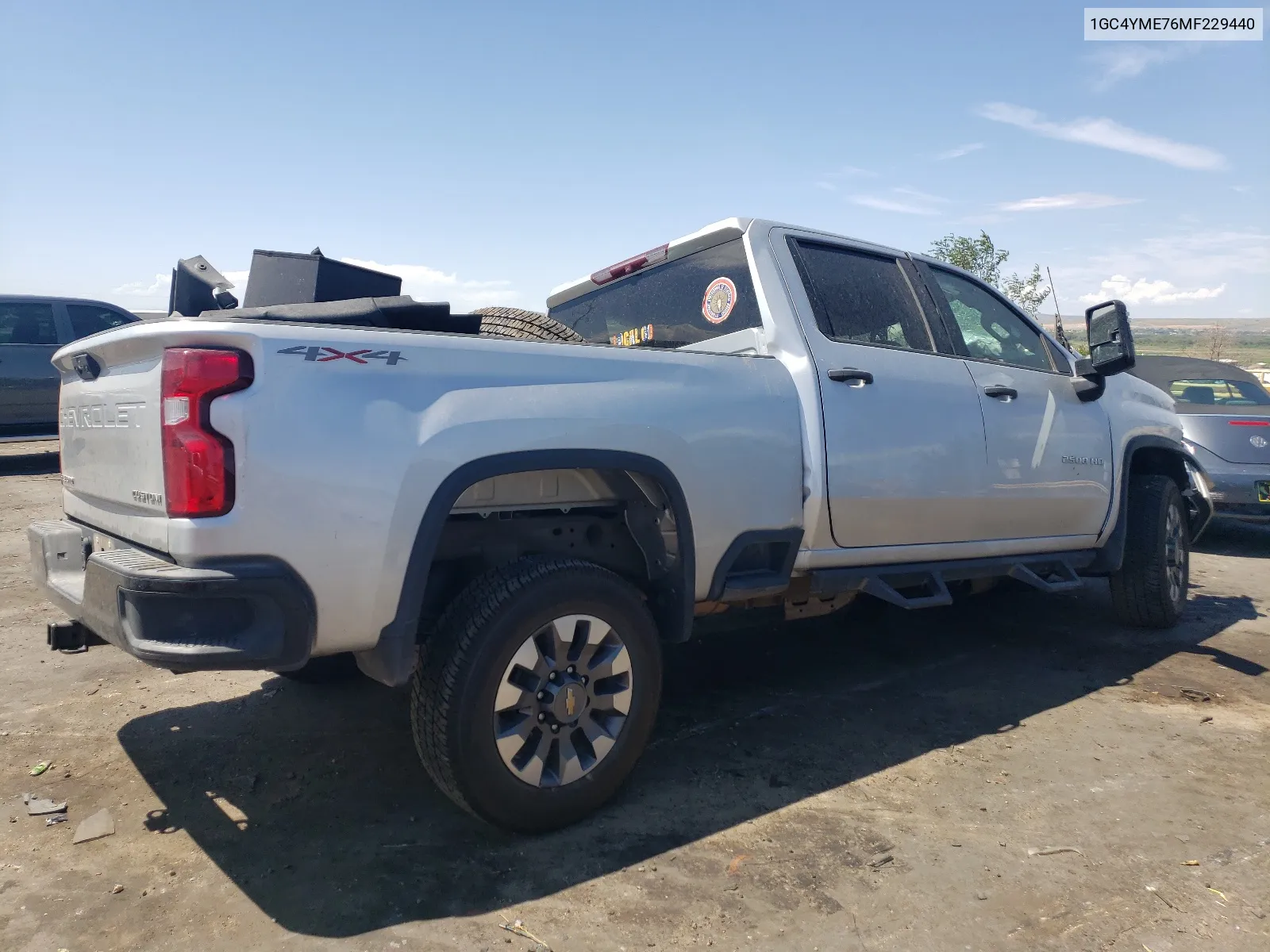 2021 Chevrolet Silverado K2500 Custom VIN: 1GC4YME76MF229440 Lot: 66784024