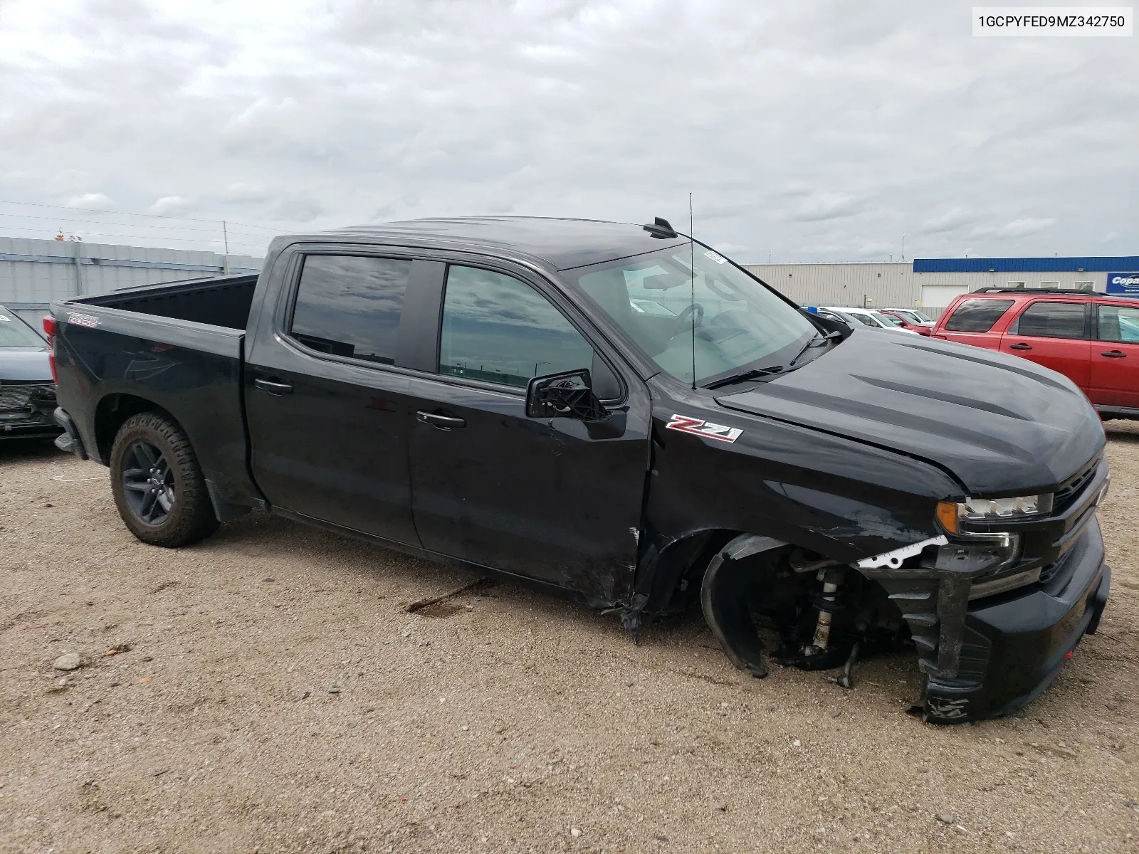 2021 Chevrolet Silverado K1500 Lt Trail Boss VIN: 1GCPYFED9MZ342750 Lot: 66915884