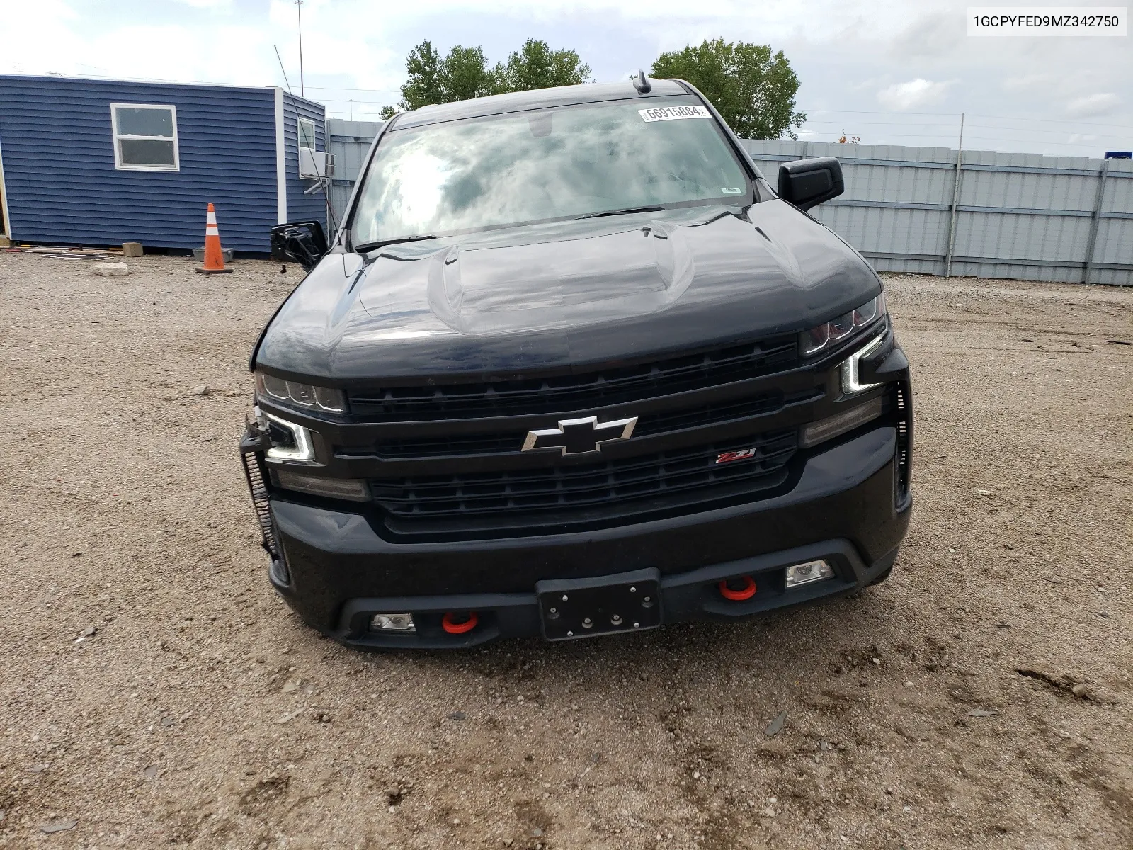 2021 Chevrolet Silverado K1500 Lt Trail Boss VIN: 1GCPYFED9MZ342750 Lot: 66915884