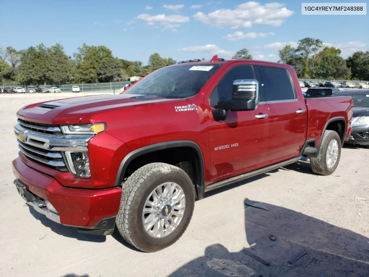 2021 Chevrolet Silverado K2500 High Country VIN: 1GC4YREY7MF248388 Lot: 67485864