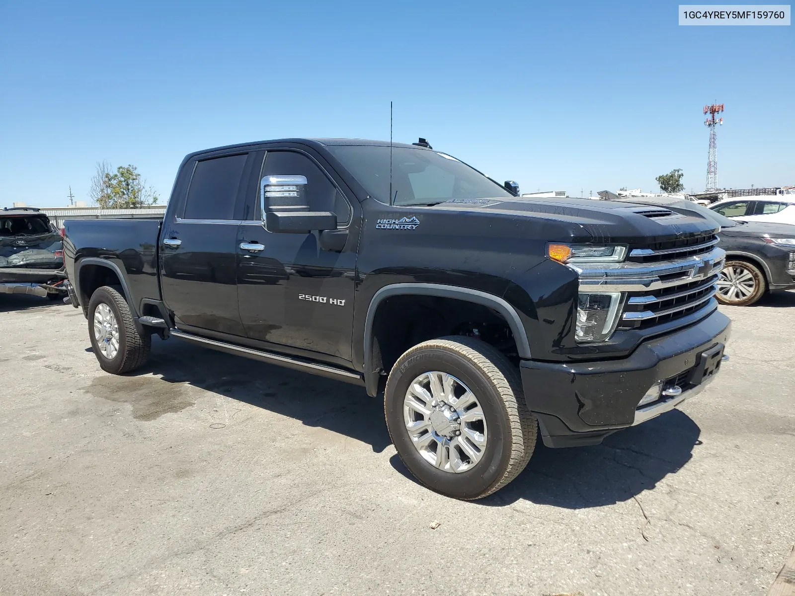 2021 Chevrolet Silverado K2500 High Country VIN: 1GC4YREY5MF159760 Lot: 67675194