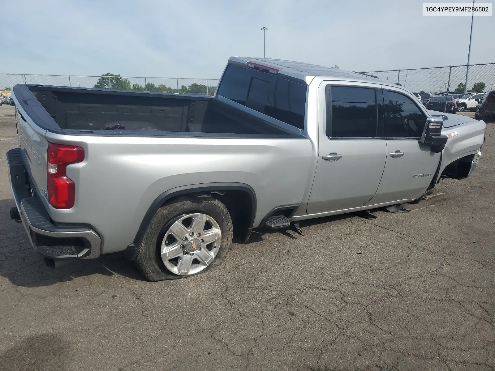 2021 Chevrolet Silverado K2500 Heavy Duty Ltz VIN: 1GC4YPEY9MF286502 Lot: 68140644