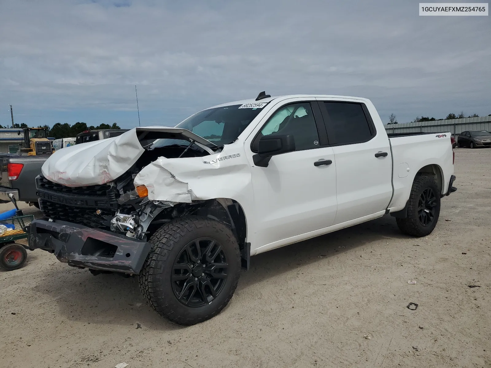 2021 Chevrolet Silverado K1500 VIN: 1GCUYAEFXMZ254765 Lot: 68252594