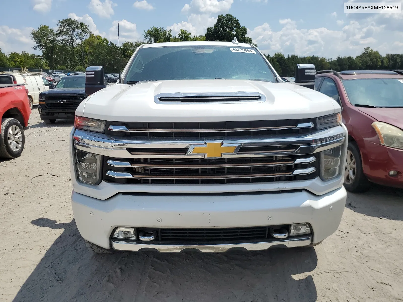 2021 Chevrolet Silverado K2500 High Country VIN: 1GC4YREYXMF128519 Lot: 68535864