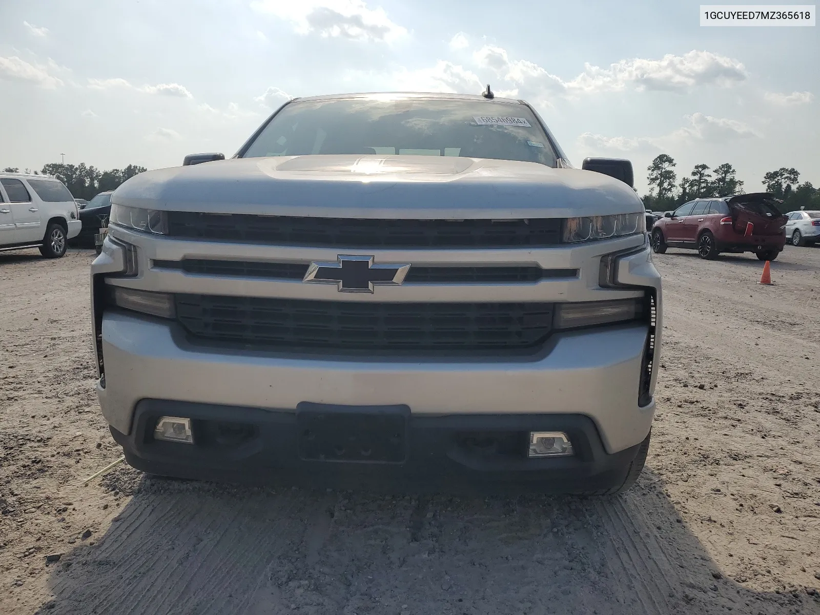 2021 Chevrolet Silverado K1500 Rst VIN: 1GCUYEED7MZ365618 Lot: 68546984