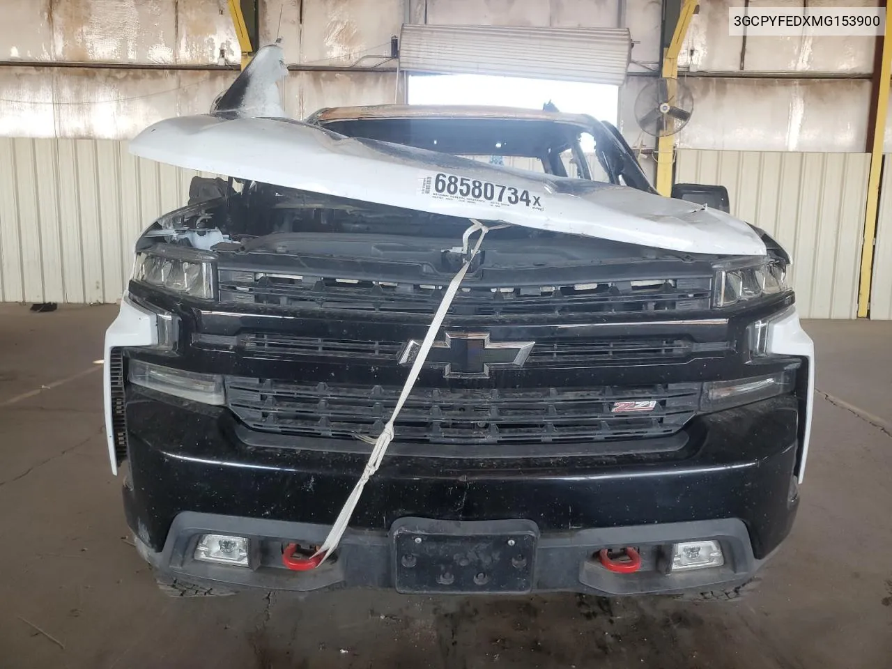 3GCPYFEDXMG153900 2021 Chevrolet Silverado K1500 Lt Trail Boss