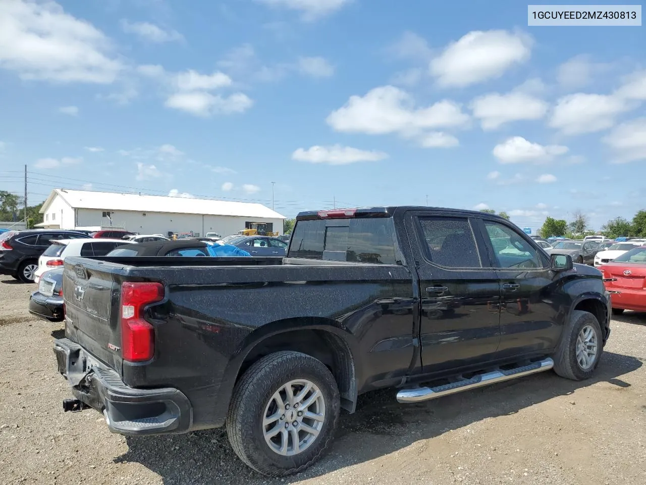 2021 Chevrolet Silverado K1500 Rst VIN: 1GCUYEED2MZ430813 Lot: 68691864