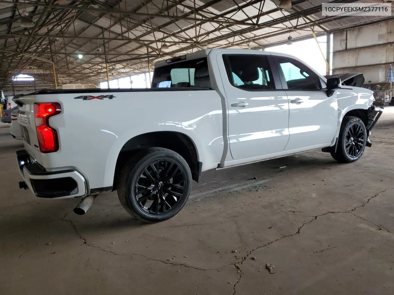 2021 Chevrolet Silverado K1500 Rst VIN: 1GCPYEEK5MZ377116 Lot: 68956174