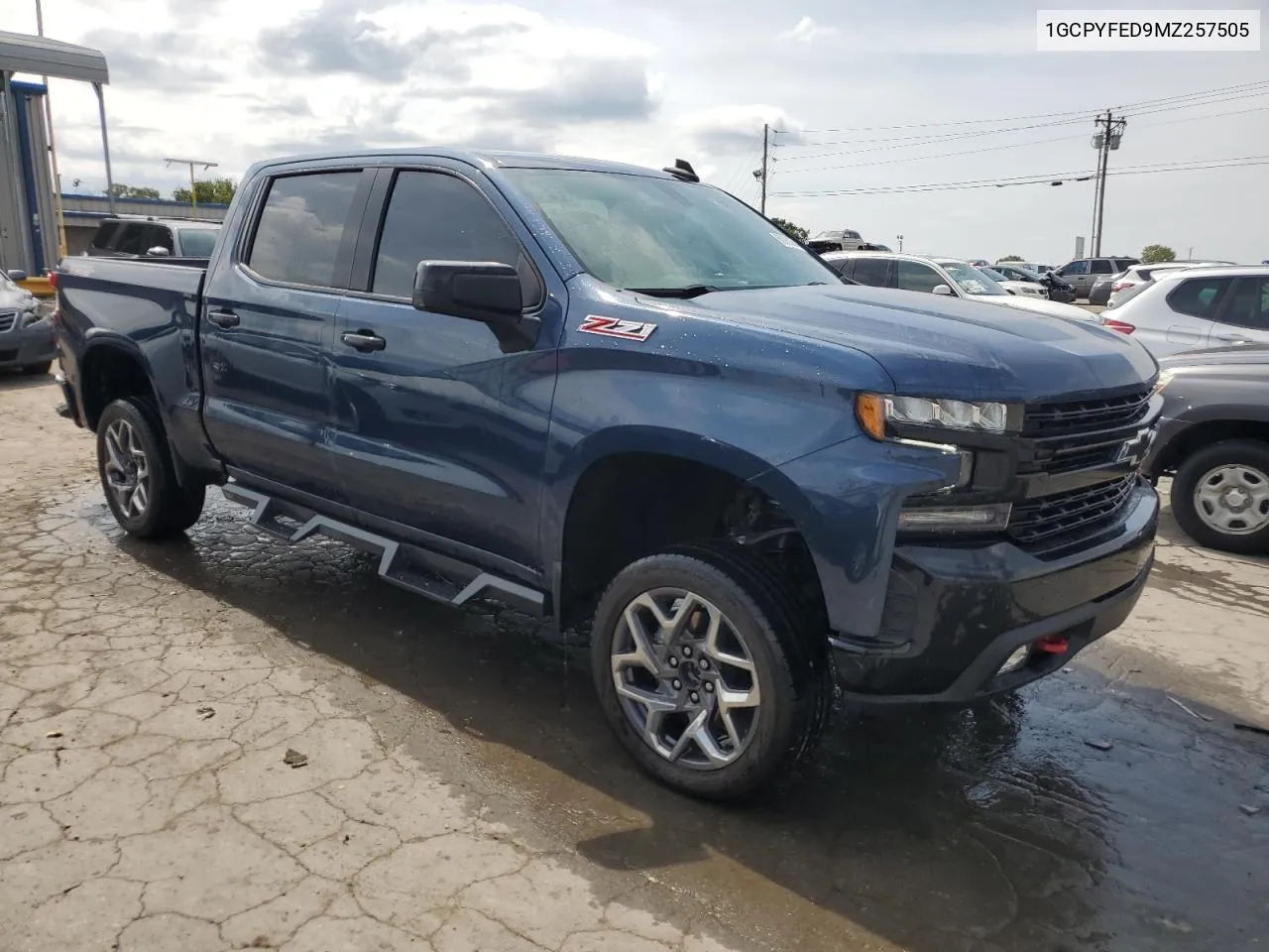 2021 Chevrolet Silverado K1500 Lt Trail Boss VIN: 1GCPYFED9MZ257505 Lot: 69068354