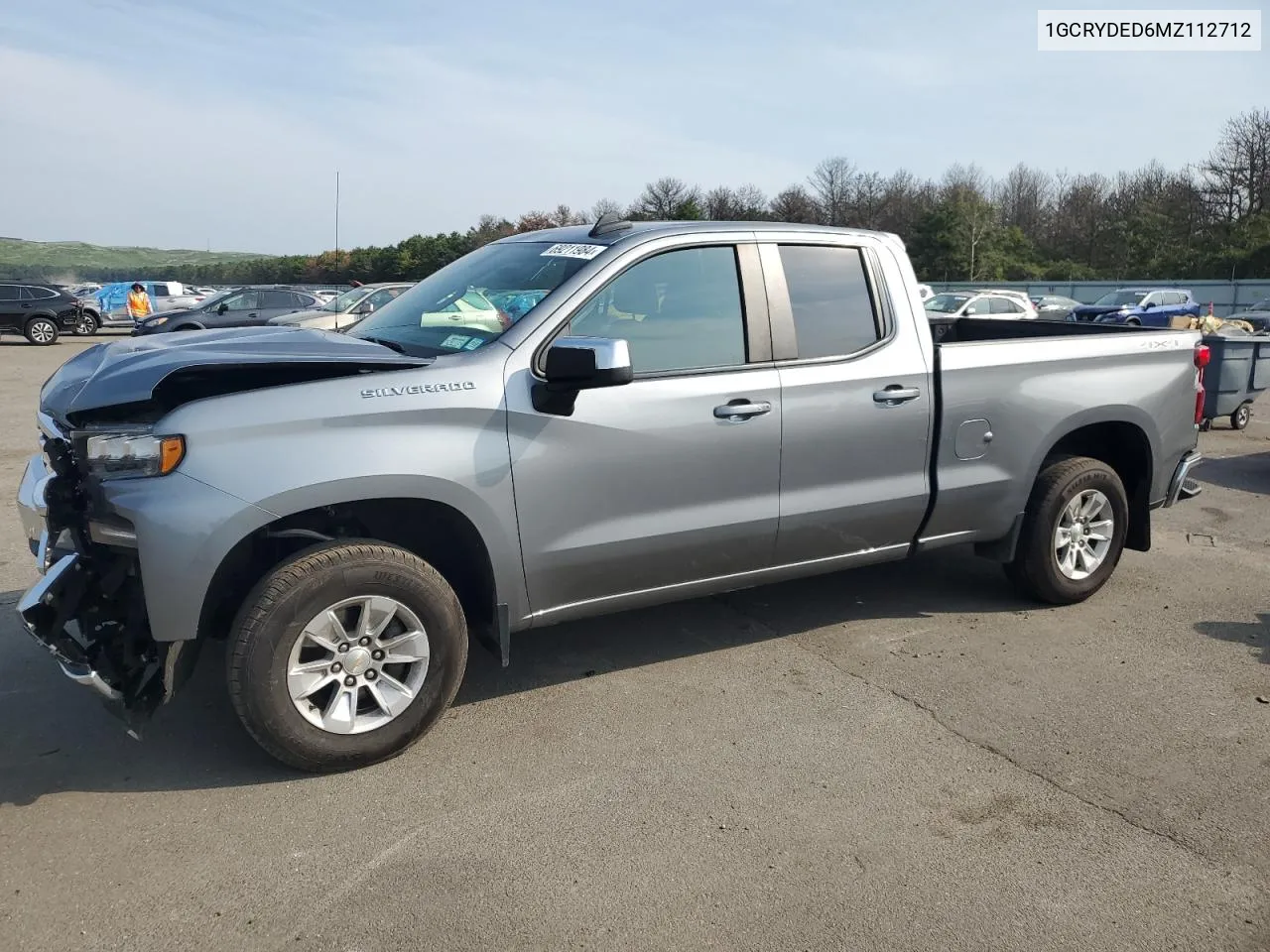 2021 Chevrolet Silverado K1500 Lt VIN: 1GCRYDED6MZ112712 Lot: 69211984