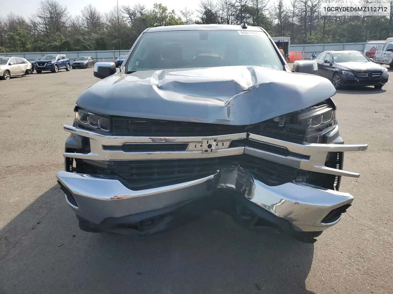 2021 Chevrolet Silverado K1500 Lt VIN: 1GCRYDED6MZ112712 Lot: 69211984