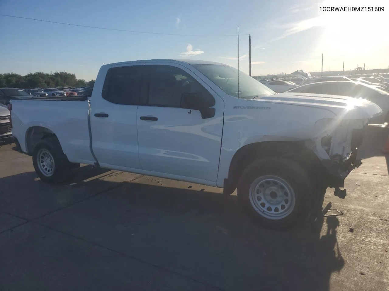 1GCRWAEH0MZ151609 2021 Chevrolet Silverado C1500