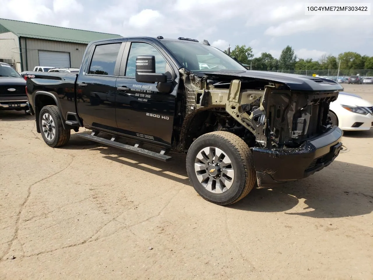 2021 Chevrolet Silverado K2500 Custom VIN: 1GC4YME72MF303422 Lot: 69506114