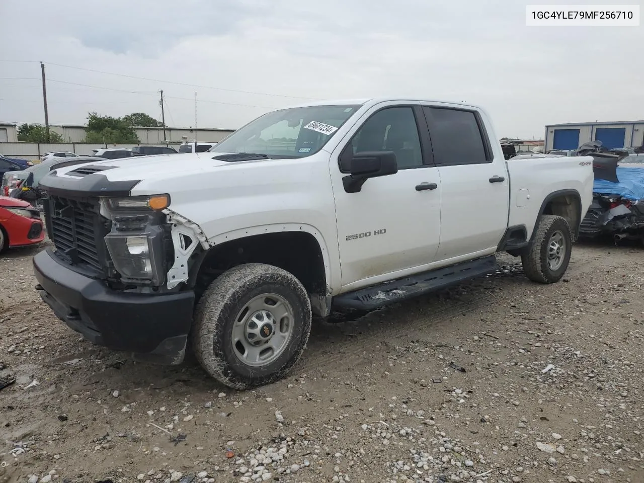 2021 Chevrolet Silverado K2500 Heavy Duty VIN: 1GC4YLE79MF256710 Lot: 69681234