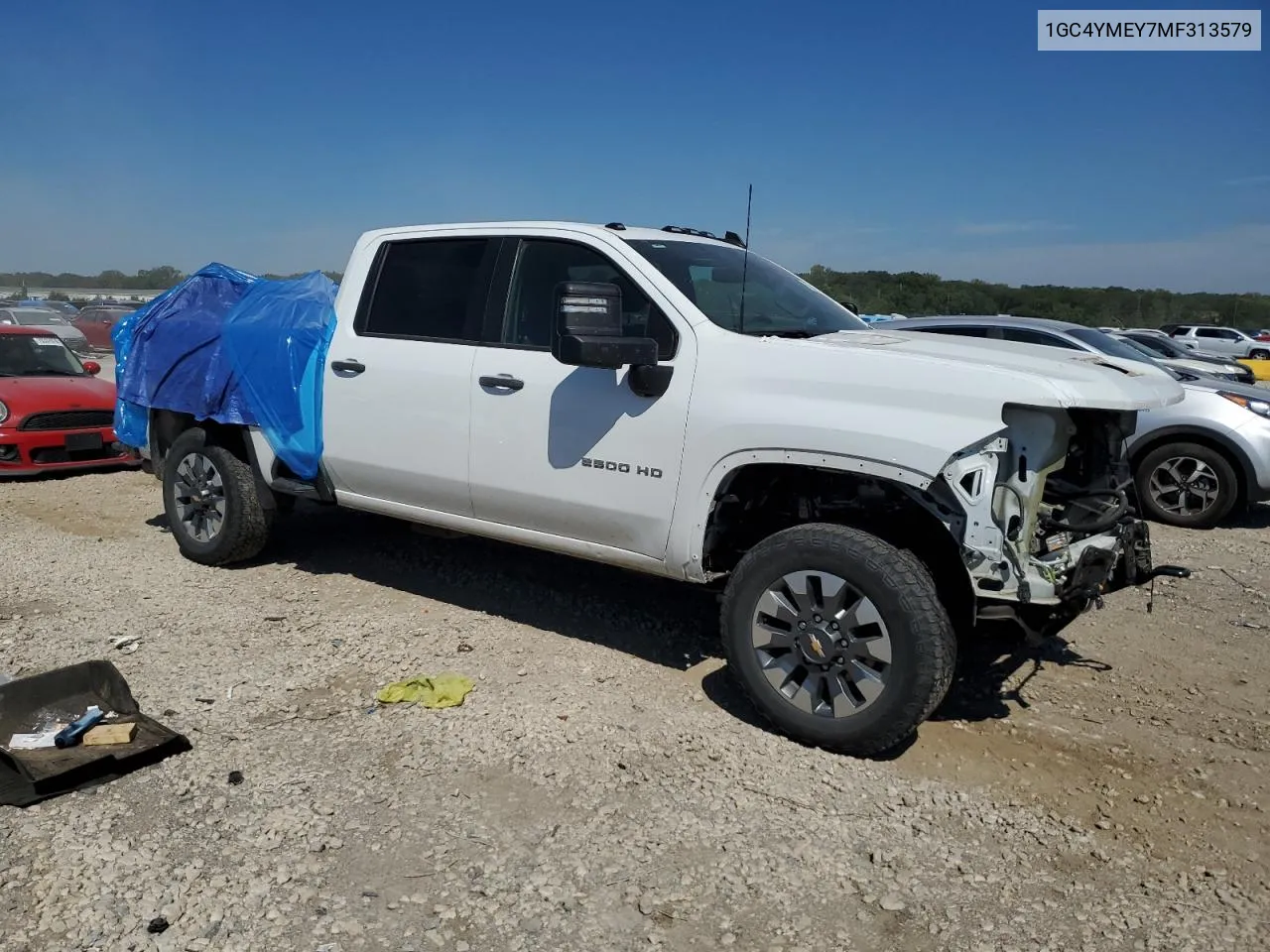 2021 Chevrolet Silverado K2500 Custom VIN: 1GC4YMEY7MF313579 Lot: 69853474