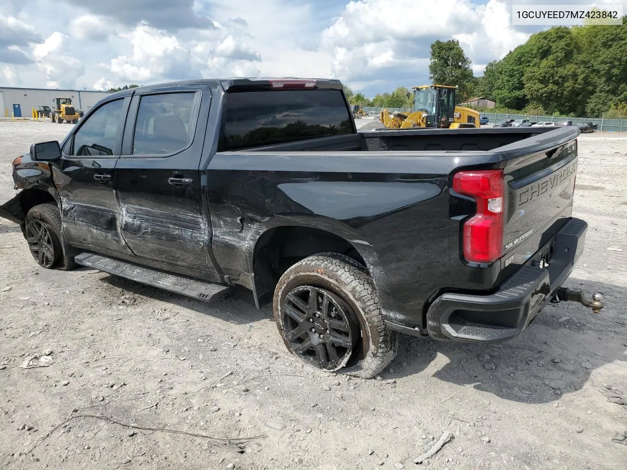 2021 Chevrolet Silverado K1500 Rst VIN: 1GCUYEED7MZ423842 Lot: 70119134