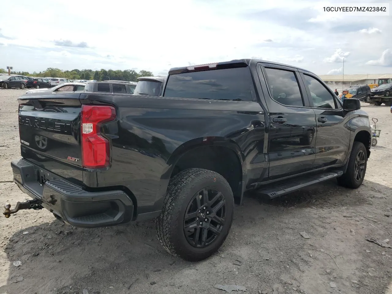 2021 Chevrolet Silverado K1500 Rst VIN: 1GCUYEED7MZ423842 Lot: 70119134