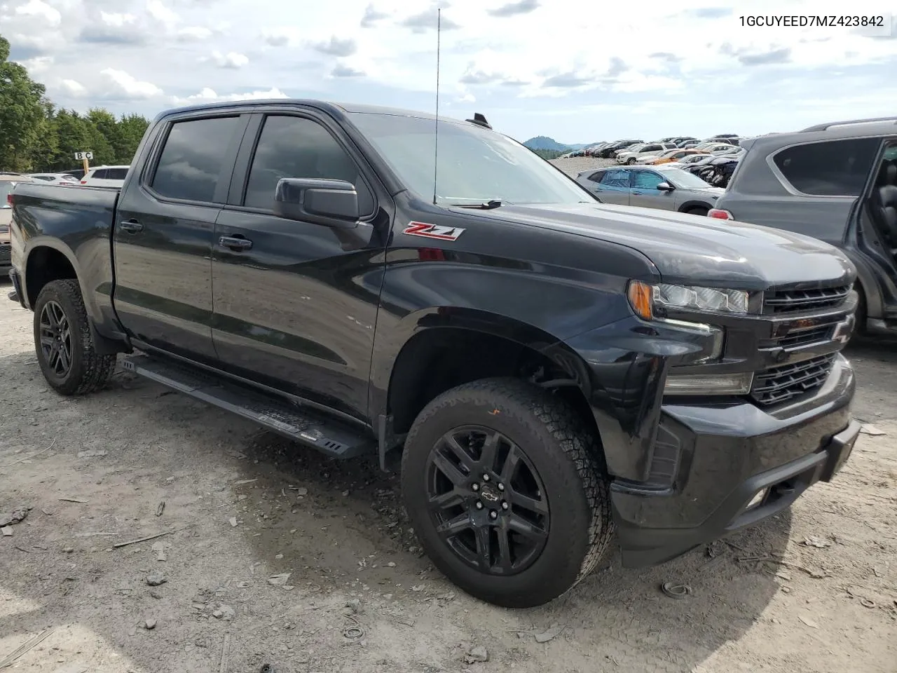 2021 Chevrolet Silverado K1500 Rst VIN: 1GCUYEED7MZ423842 Lot: 70119134