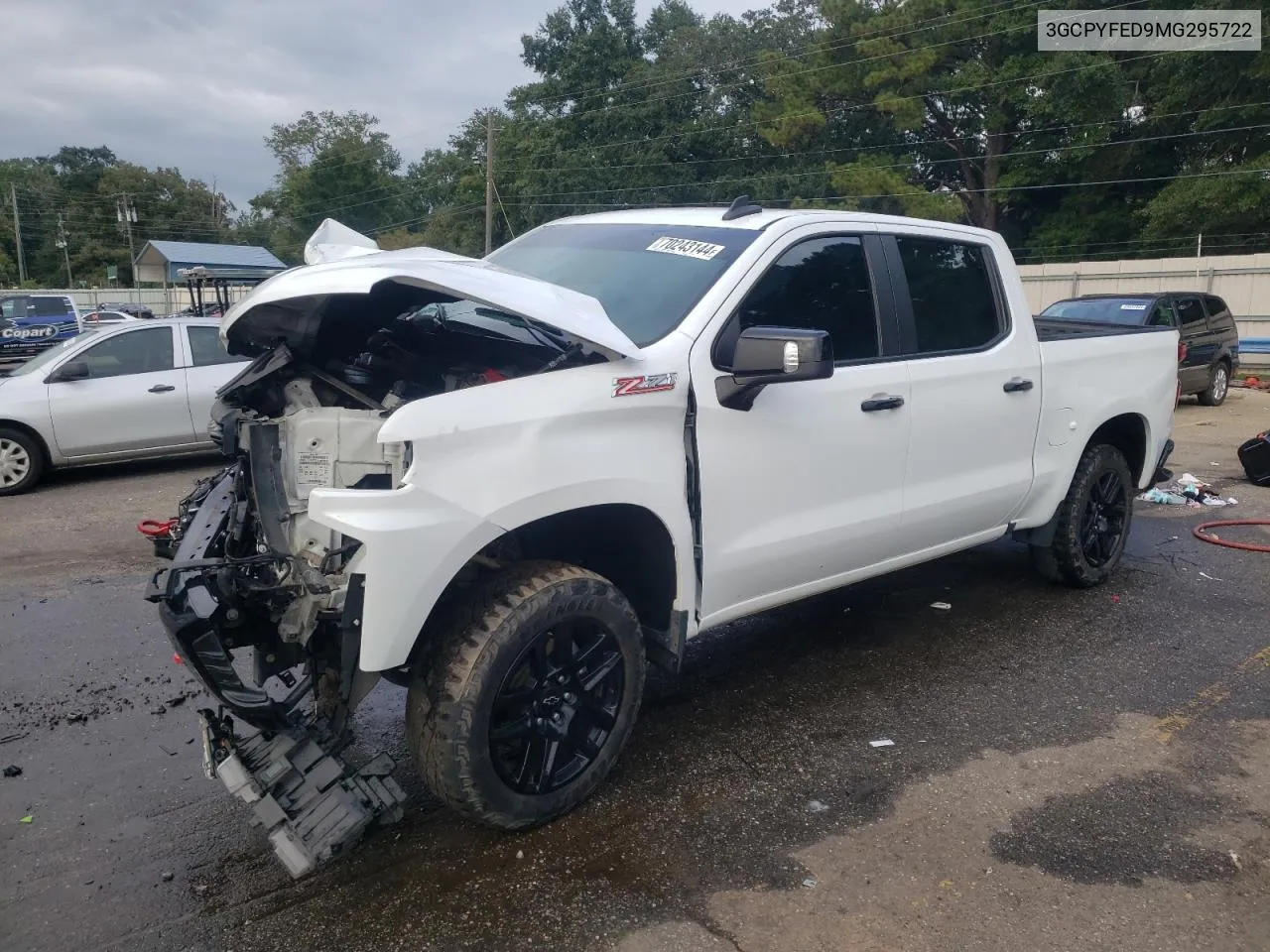 2021 Chevrolet Silverado K1500 Lt Trail Boss VIN: 3GCPYFED9MG295722 Lot: 70243144