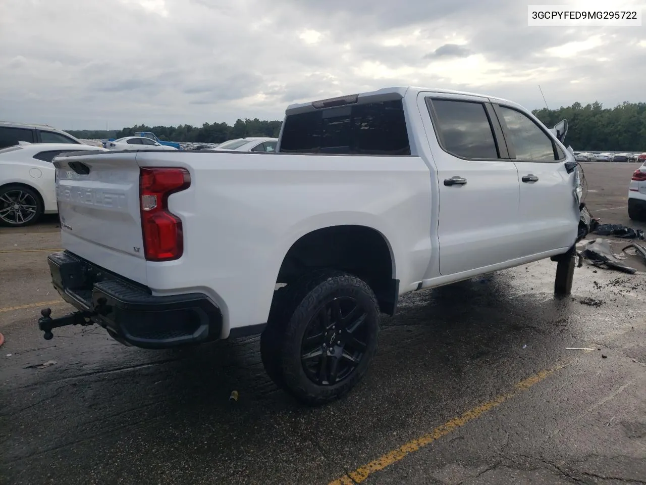 2021 Chevrolet Silverado K1500 Lt Trail Boss VIN: 3GCPYFED9MG295722 Lot: 70243144