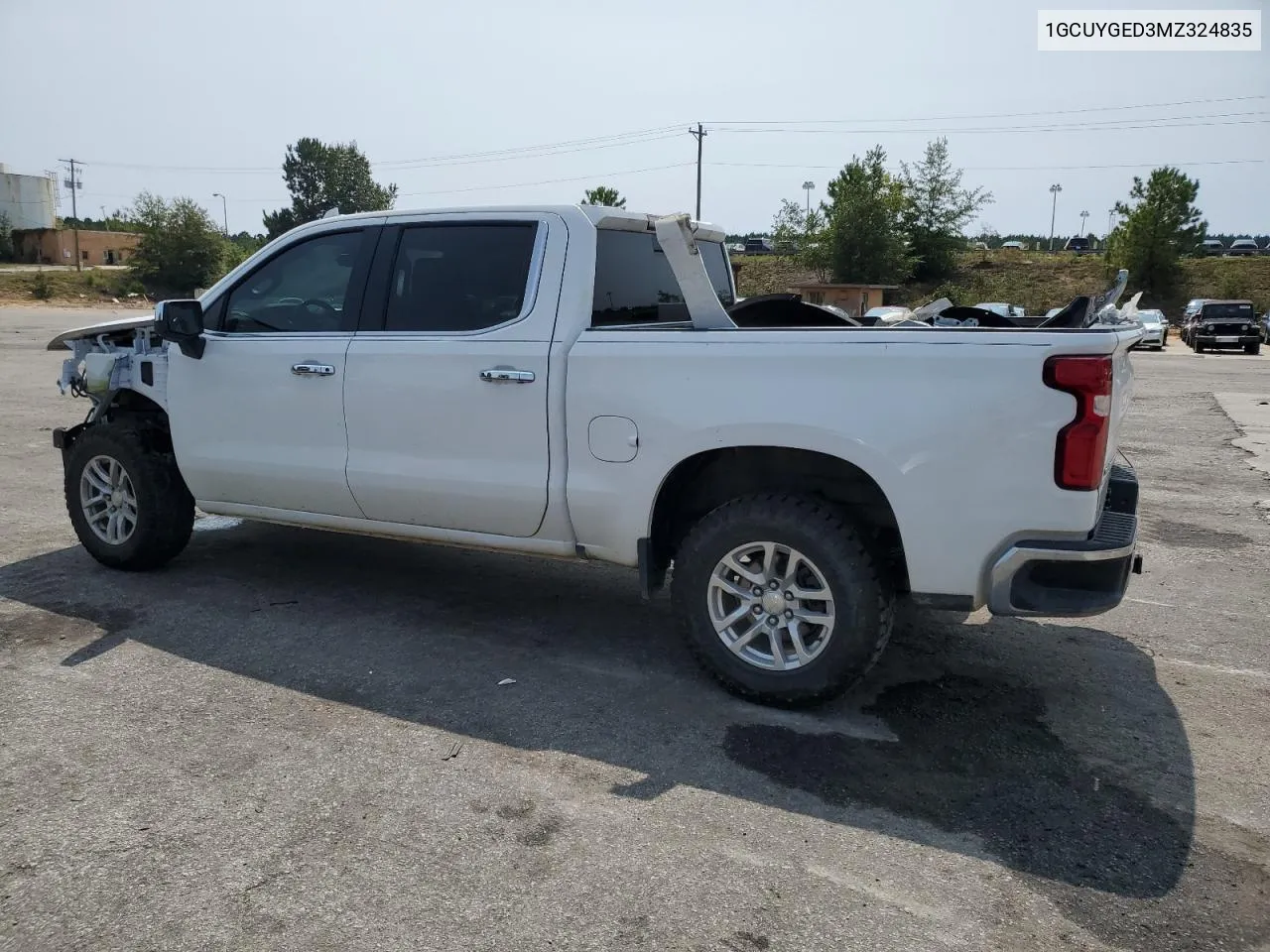 2021 Chevrolet Silverado K1500 Ltz VIN: 1GCUYGED3MZ324835 Lot: 70483824