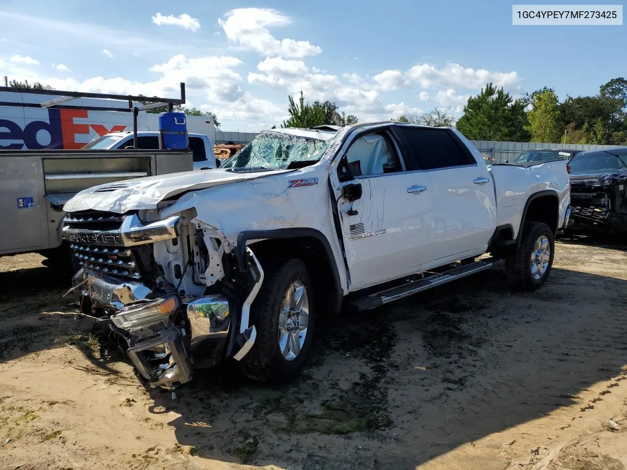 2021 Chevrolet Silverado K2500 Heavy Duty Ltz VIN: 1GC4YPEY7MF273425 Lot: 70497214