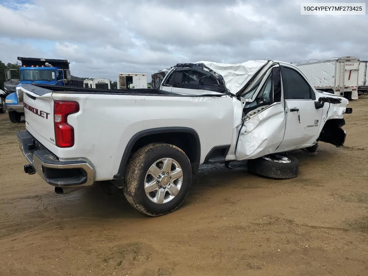 2021 Chevrolet Silverado K2500 Heavy Duty Ltz VIN: 1GC4YPEY7MF273425 Lot: 70497214