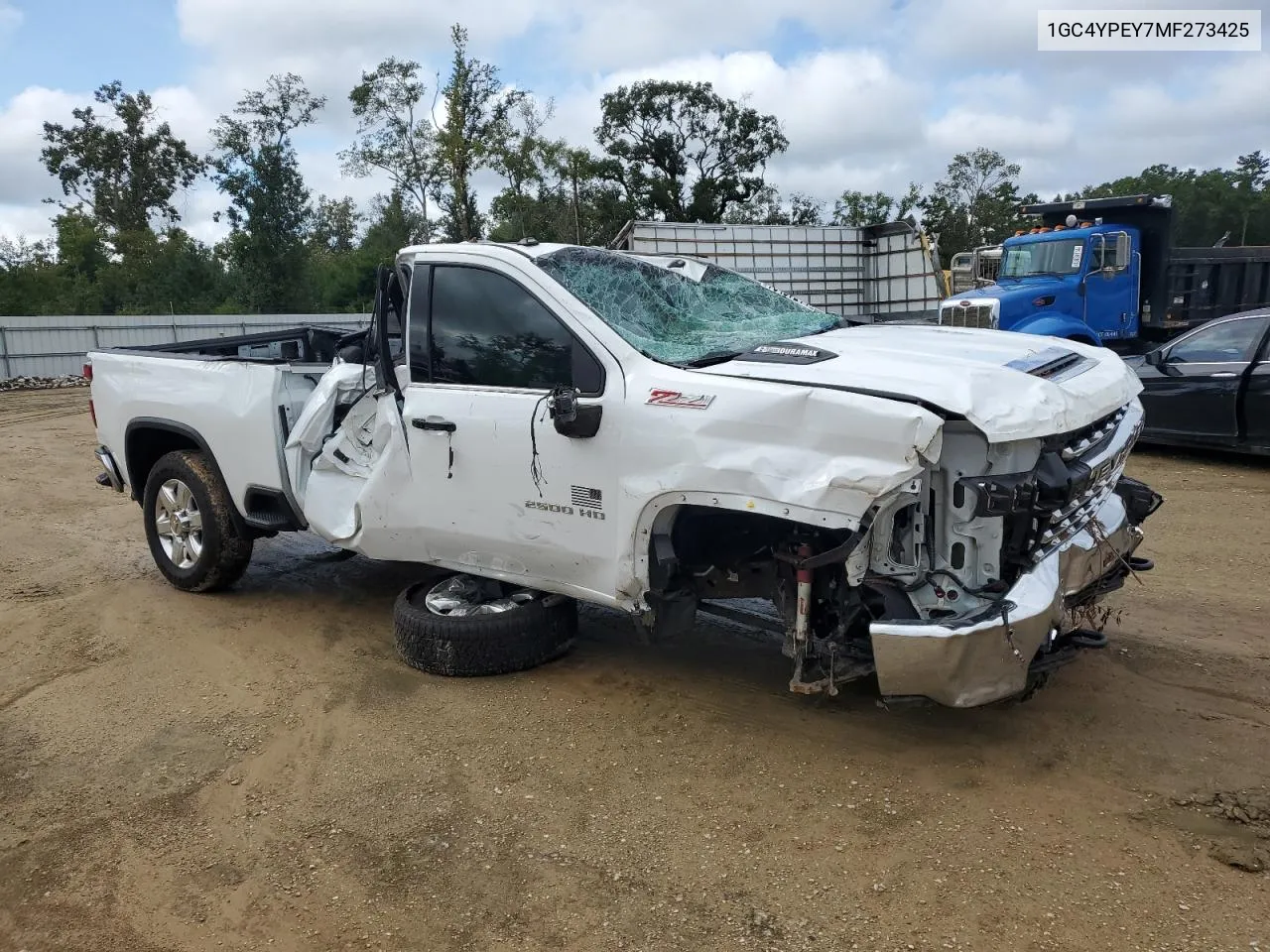 2021 Chevrolet Silverado K2500 Heavy Duty Ltz VIN: 1GC4YPEY7MF273425 Lot: 70497214