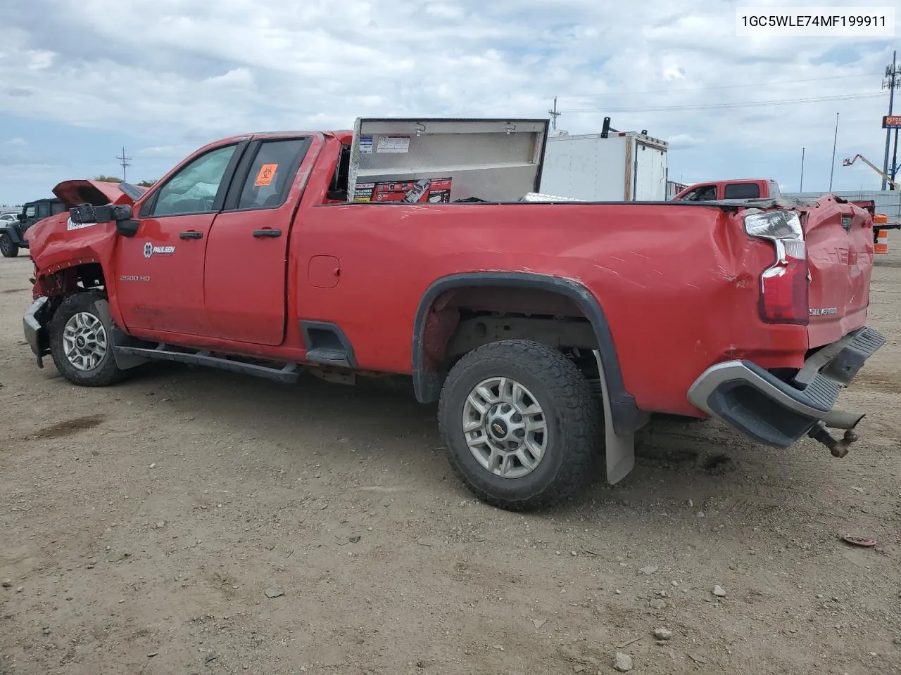 2021 Chevrolet Silverado C2500 Heavy Duty VIN: 1GC5WLE74MF199911 Lot: 70684184