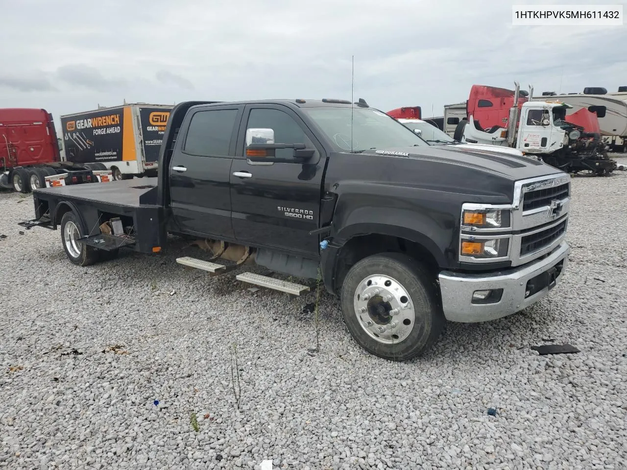 2021 Chevrolet Silverado Medium Duty VIN: 1HTKHPVK5MH611432 Lot: 70694714