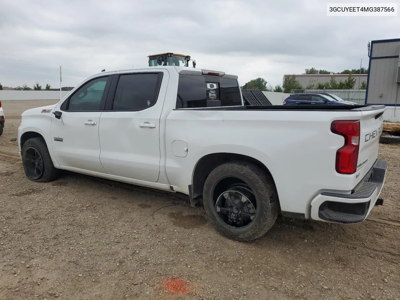 2021 Chevrolet Silverado K1500 Rst VIN: 3GCUYEET4MG387566 Lot: 70709954