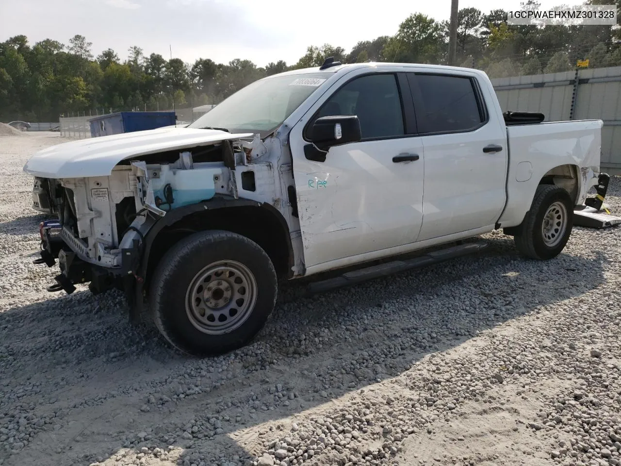 2021 Chevrolet Silverado C1500 VIN: 1GCPWAEHXMZ301328 Lot: 70836064