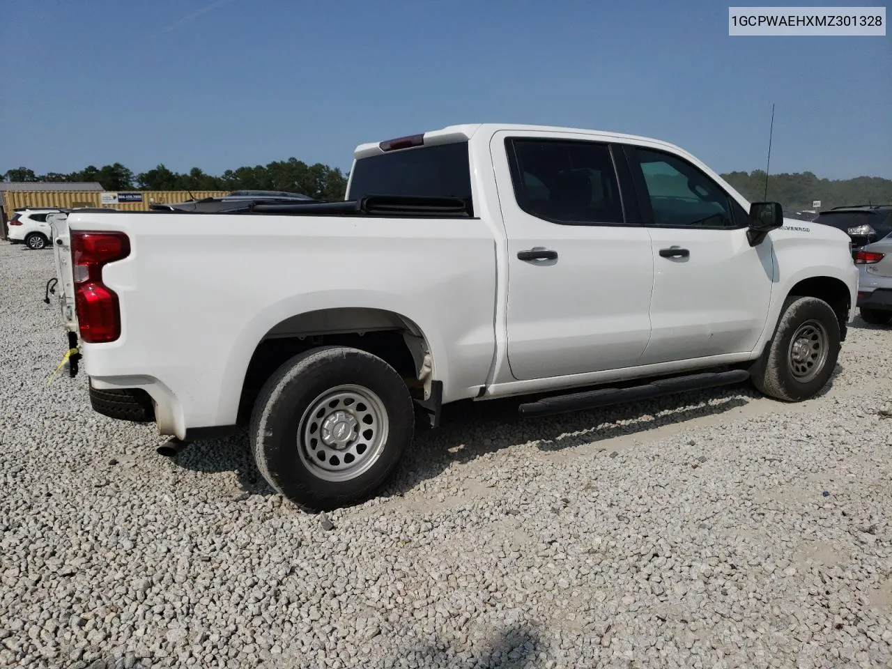 2021 Chevrolet Silverado C1500 VIN: 1GCPWAEHXMZ301328 Lot: 70836064