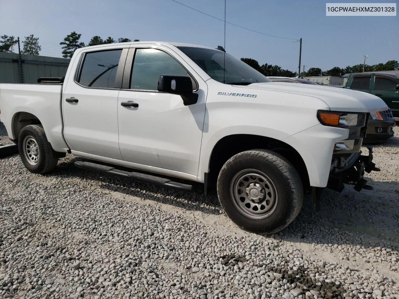 2021 Chevrolet Silverado C1500 VIN: 1GCPWAEHXMZ301328 Lot: 70836064