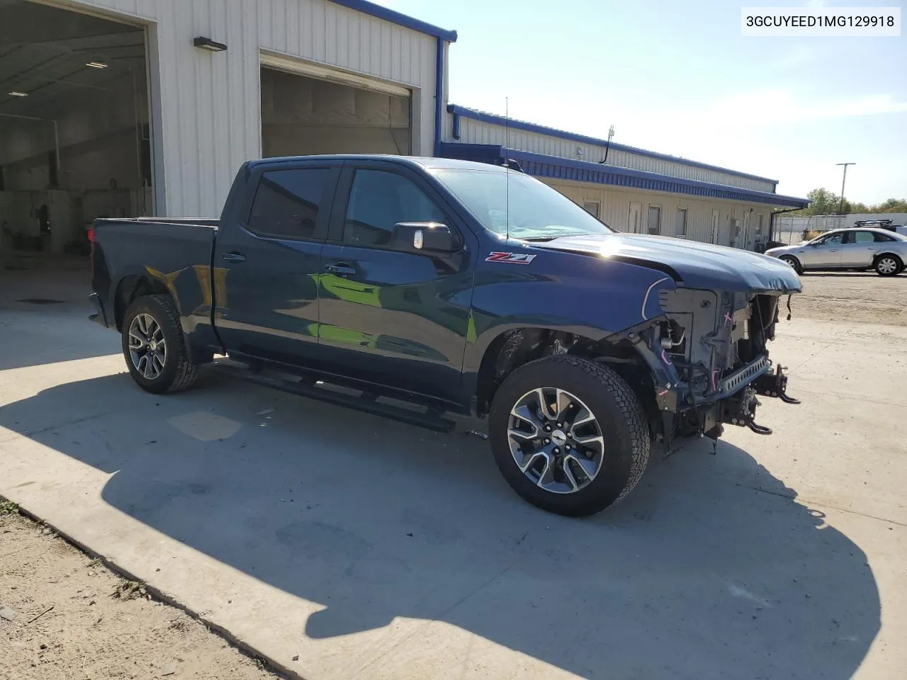 2021 Chevrolet Silverado K1500 Rst VIN: 3GCUYEED1MG129918 Lot: 70955564