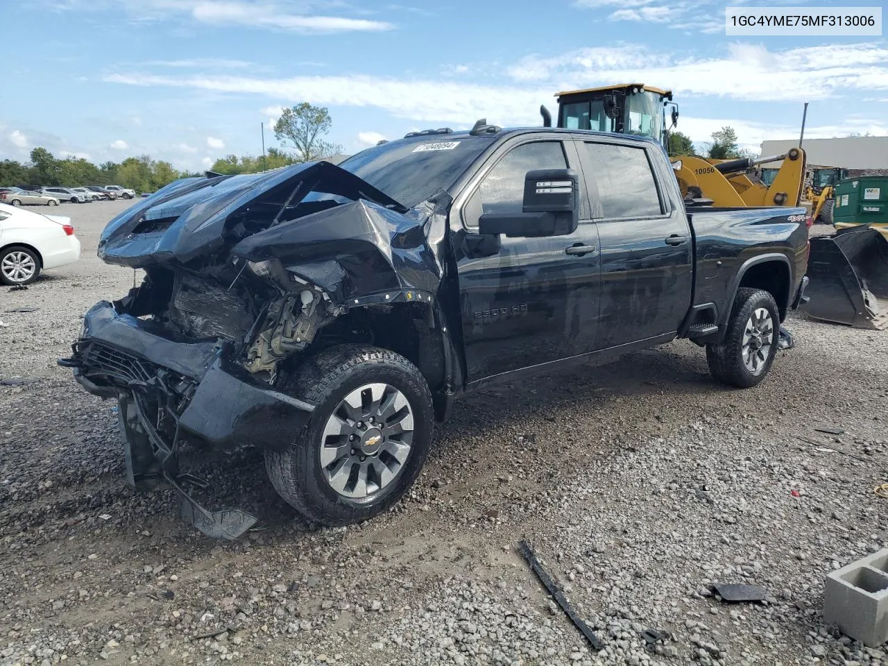 2021 Chevrolet Silverado K2500 Custom VIN: 1GC4YME75MF313006 Lot: 71048094