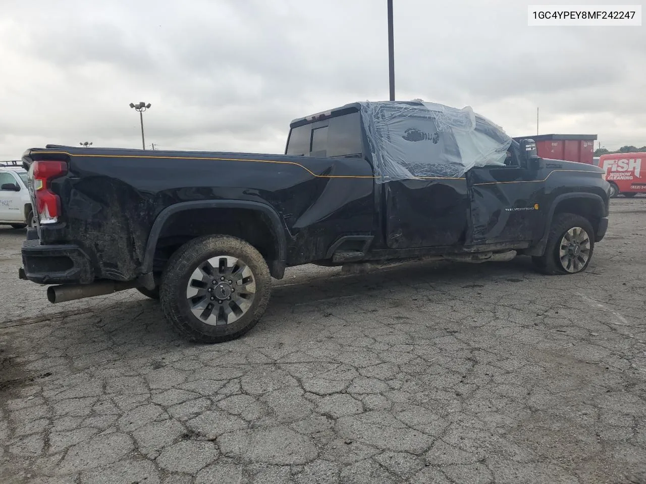 2021 Chevrolet Silverado K2500 Heavy Duty Ltz VIN: 1GC4YPEY8MF242247 Lot: 71067094