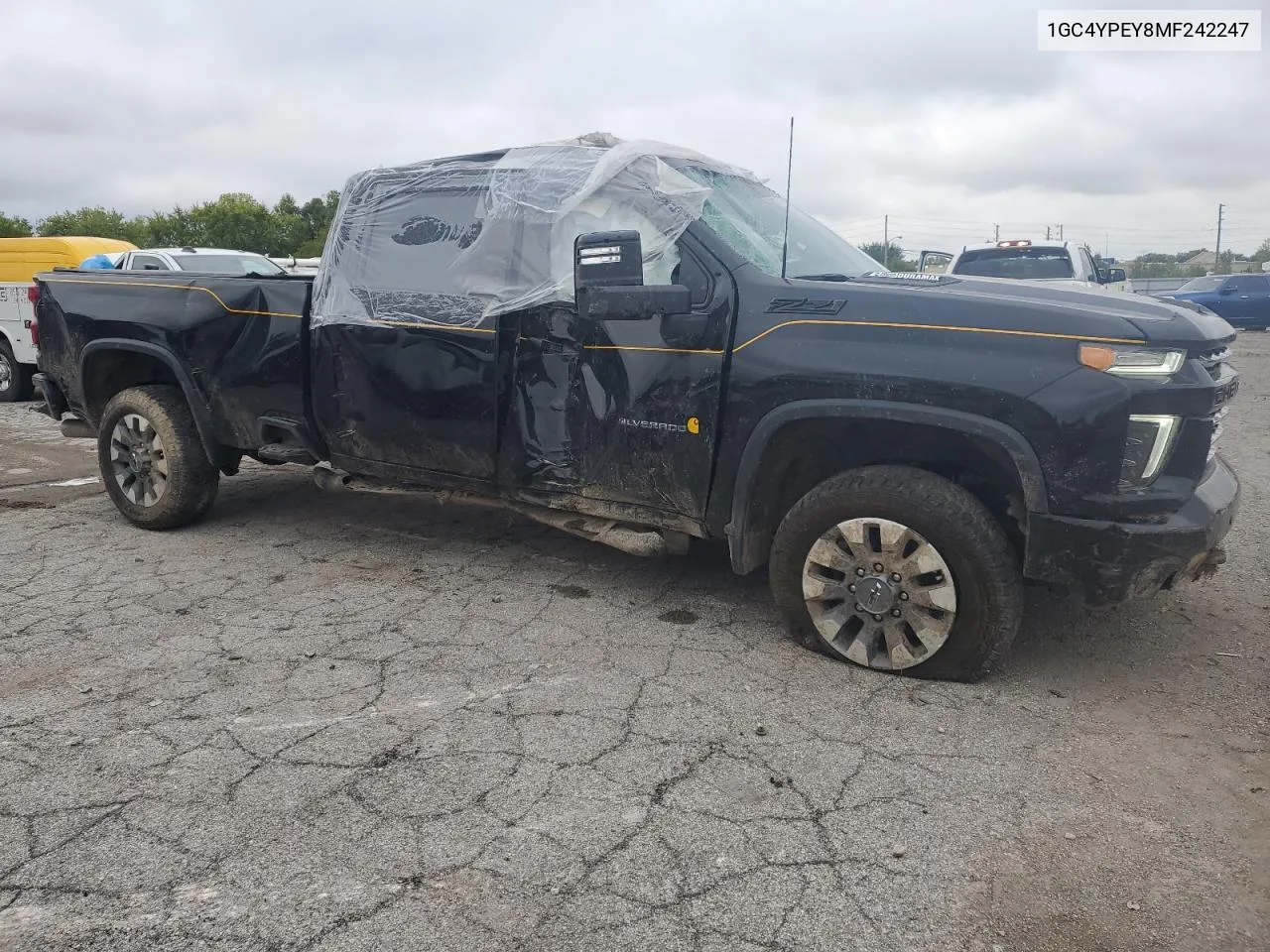 2021 Chevrolet Silverado K2500 Heavy Duty Ltz VIN: 1GC4YPEY8MF242247 Lot: 71067094