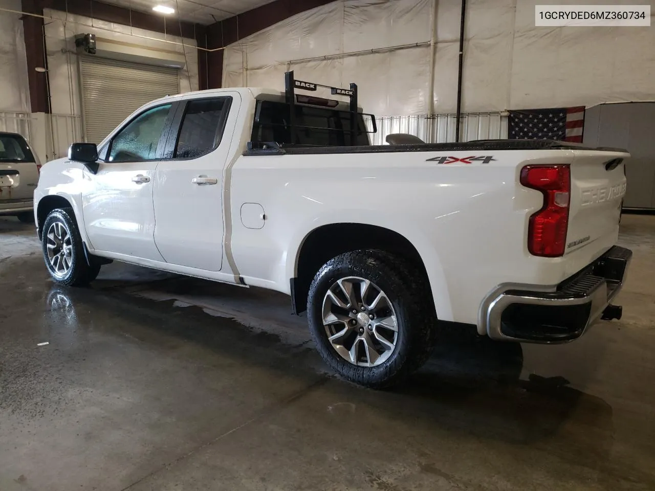 2021 Chevrolet Silverado K1500 Lt VIN: 1GCRYDED6MZ360734 Lot: 71352094