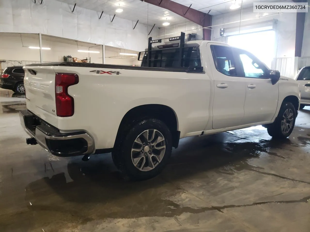 2021 Chevrolet Silverado K1500 Lt VIN: 1GCRYDED6MZ360734 Lot: 71352094