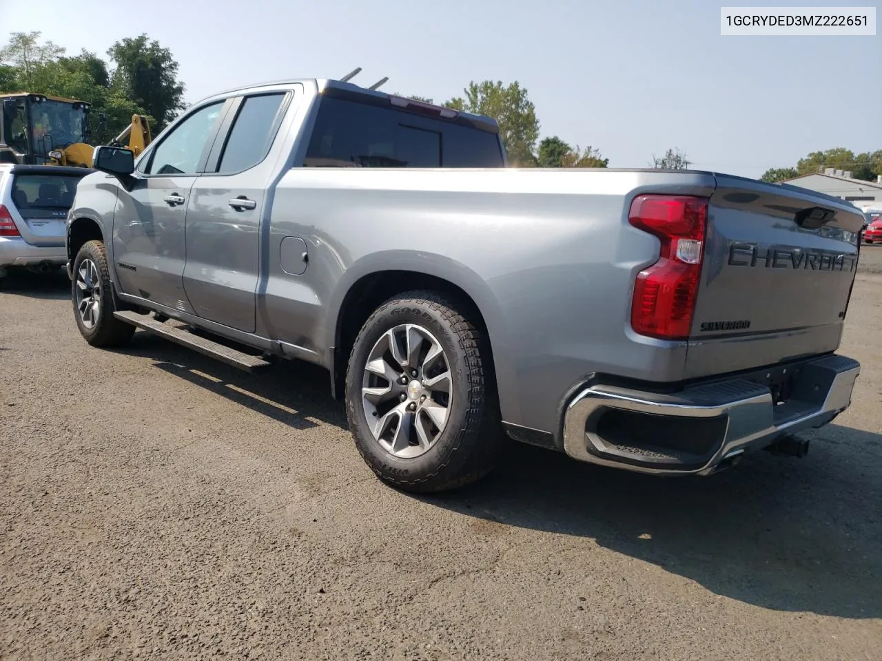 2021 Chevrolet Silverado K1500 Lt VIN: 1GCRYDED3MZ222651 Lot: 71393954