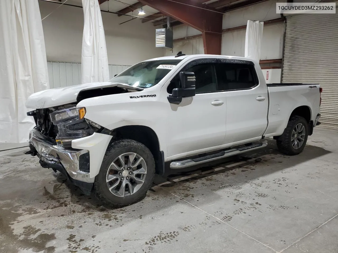 2021 Chevrolet Silverado K1500 Lt VIN: 1GCUYDED3MZ293262 Lot: 71454134