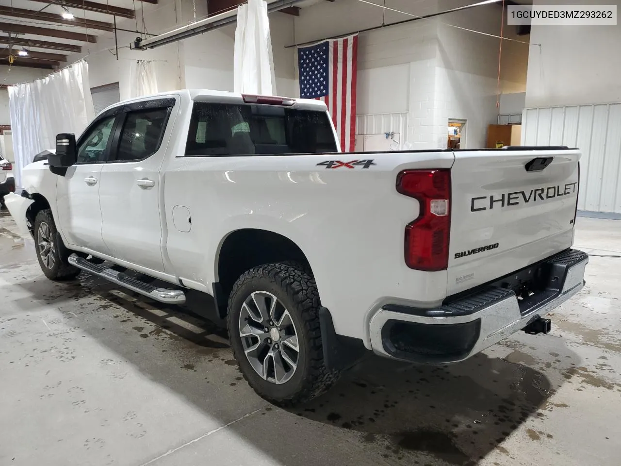 2021 Chevrolet Silverado K1500 Lt VIN: 1GCUYDED3MZ293262 Lot: 71454134