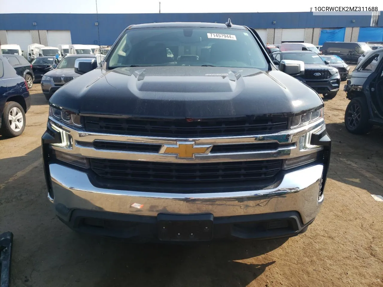 1GCRWCEK2MZ311688 2021 Chevrolet Silverado C1500 Lt