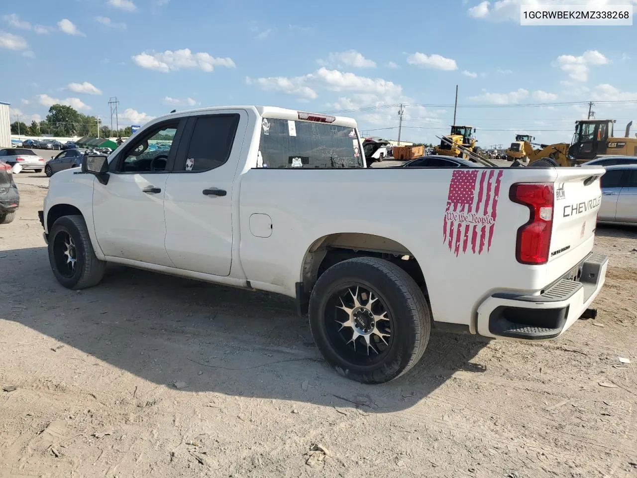 2021 Chevrolet Silverado C1500 Custom VIN: 1GCRWBEK2MZ338268 Lot: 71492184