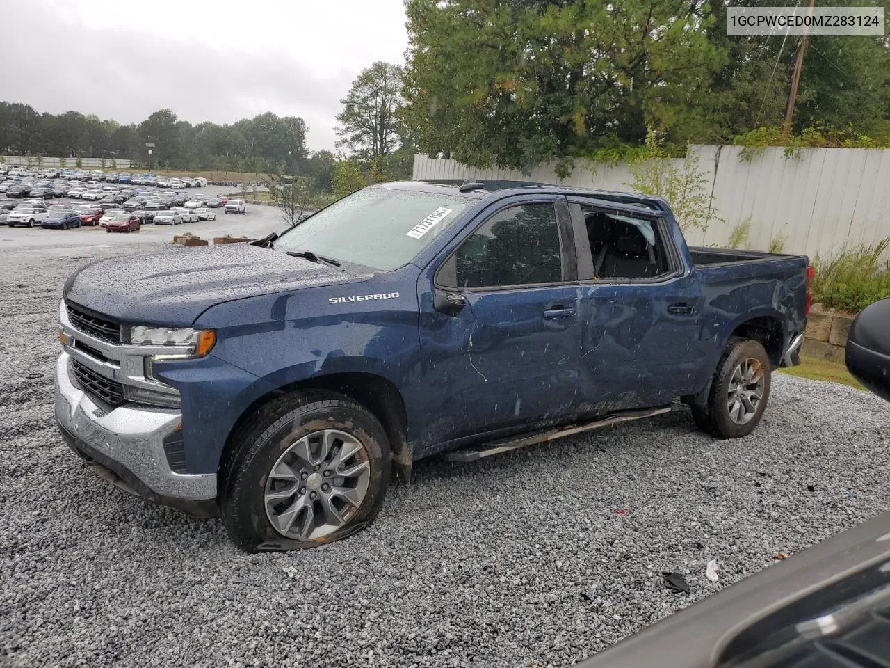 2021 Chevrolet Silverado C1500 Lt VIN: 1GCPWCED0MZ283124 Lot: 71731194