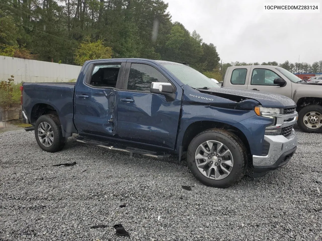 2021 Chevrolet Silverado C1500 Lt VIN: 1GCPWCED0MZ283124 Lot: 71731194