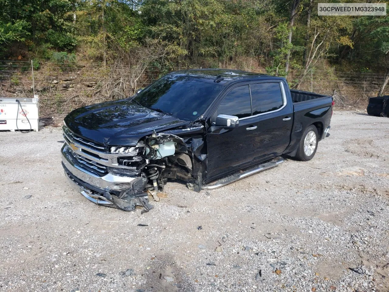 2021 Chevrolet Silverado C1500 Ltz VIN: 3GCPWEED1MG323948 Lot: 71761964